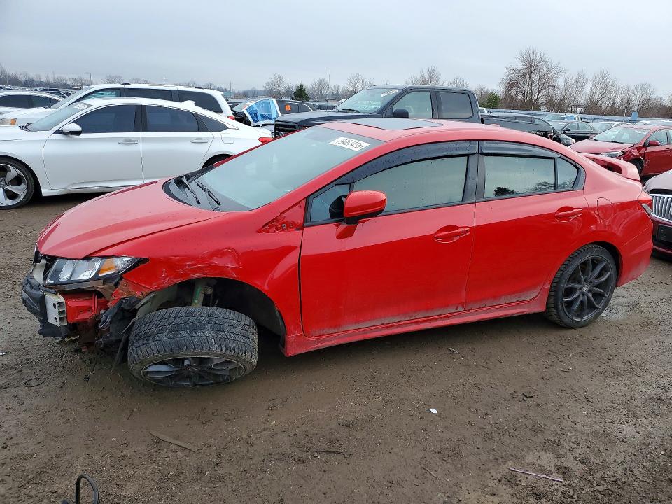 Продаж на аукціоні авто 2014 Honda Civic, vin: 2HGFB6E55EH200498, номер лоту: 79467415
