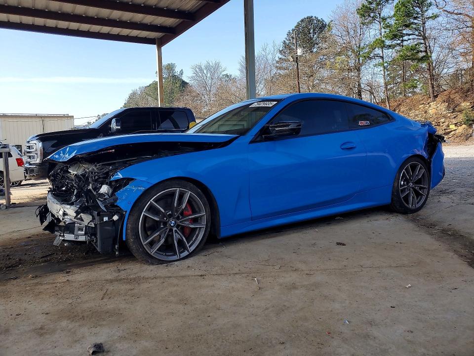 2021 Bmw M440xi მანქანა იყიდება აუქციონზე, vin: WBA13AR05MCG55313, აუქციონის ნომერი: 79429935