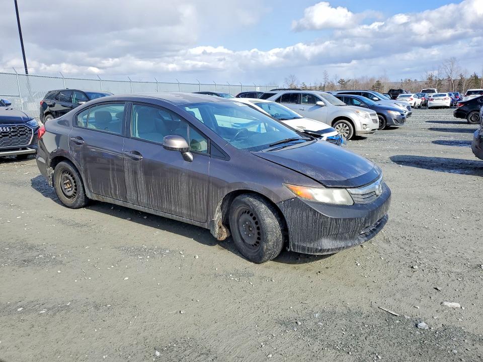 2012 Honda Civic Lx 4dr მანქანა იყიდება აუქციონზე, vin: 2HGFB2F45CH024001, აუქციონის ნომერი: 47168646