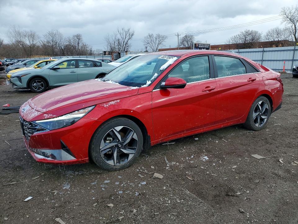 46570906 :رقم المزاد ، 5NPLP4AG9PH117424 vin ، 2023 Hyundai Elantra مزاد بيع