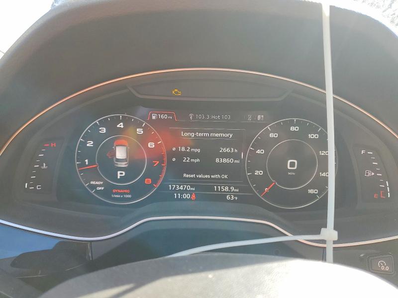 Продажа на аукционе авто 2018 Audi Q7, vin: WA1VAAF77JD003995, номер лота: 46381346