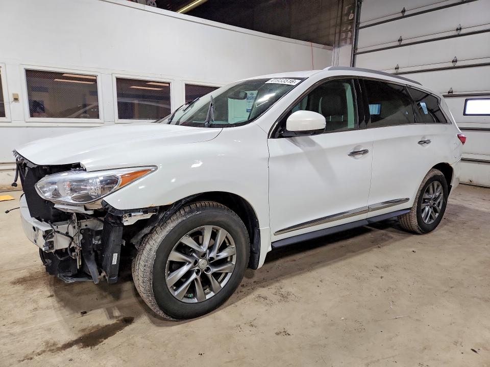 41933516 :رقم المزاد ، 5N1AL0MM4DC349655 vin ، 2013 Infiniti Jx35 مزاد بيع
