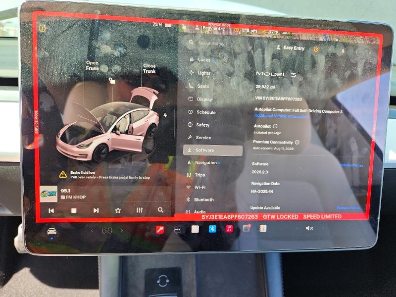 Aukcja sprzedaży 2023 Tesla Model 3, vin: 5YJ3E1EA6PF607263, numer aukcji: 41989526