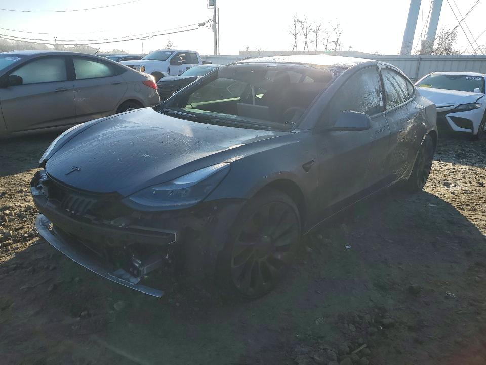 41750386 :رقم المزاد ، 5YJ3E1EC8MF925480 vin ، 2021 Tesla Model 3 مزاد بيع