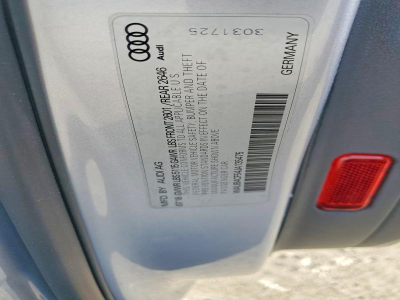 Продажа на аукционе авто 2018 Audi S5, vin: WAUB4CF54JA135475, номер лота: 46740266