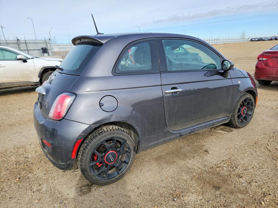 46547466 :رقم المزاد ، 3C3CFFBR0FT656628 vin ، 2015 Fiat 500 مزاد بيع