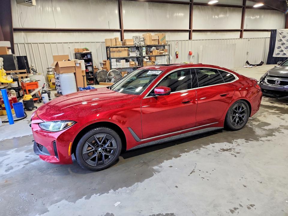 2025 Bmw I4 მანქანა იყიდება აუქციონზე, vin: WBY23HD06SFU41820, აუქციონის ნომერი: 45637126