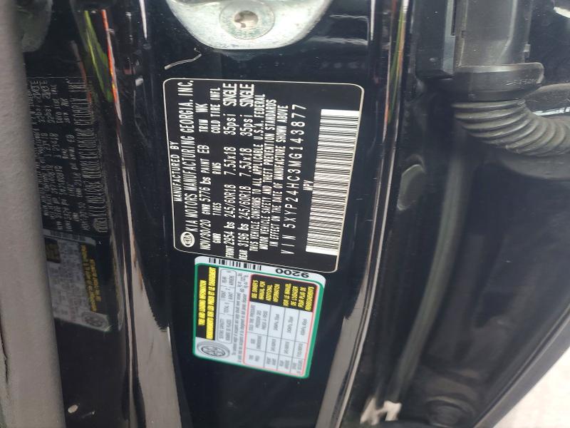 47870706 :رقم المزاد ، 5XYP24HC3MG143877 vin ، 2021 Kia Telluride مزاد بيع