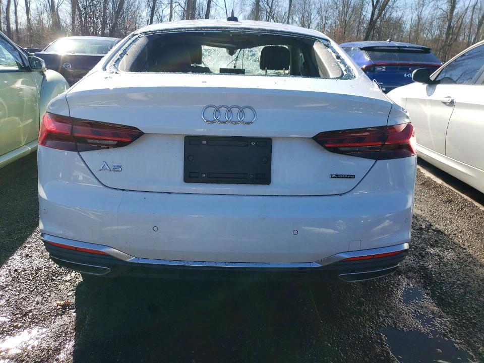 2021 Audi A5 მანქანა იყიდება აუქციონზე, vin: WAUDACF53MA039102, აუქციონის ნომერი: 79627505