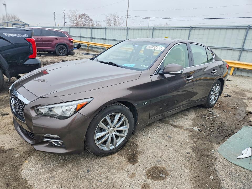 Продажа на аукционе авто 2016 Infiniti Q50, vin: JN1CV7AR1GM252107, номер лота: 42017136