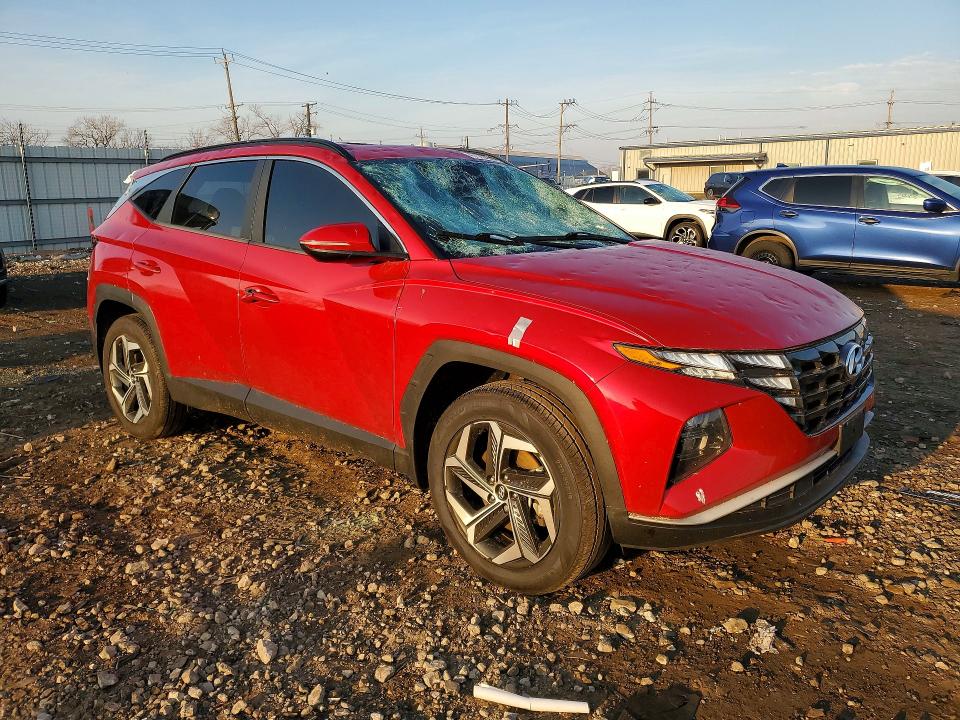 47143406 :رقم المزاد ، 5NMJFCAE6NH095704 vin ، 2022 Hyundai Tucson مزاد بيع