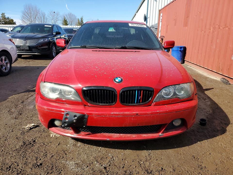2004 Bmw 330 მანქანა იყიდება აუქციონზე, vin: WBABD53494PL15107, აუქციონის ნომერი: 78759485
