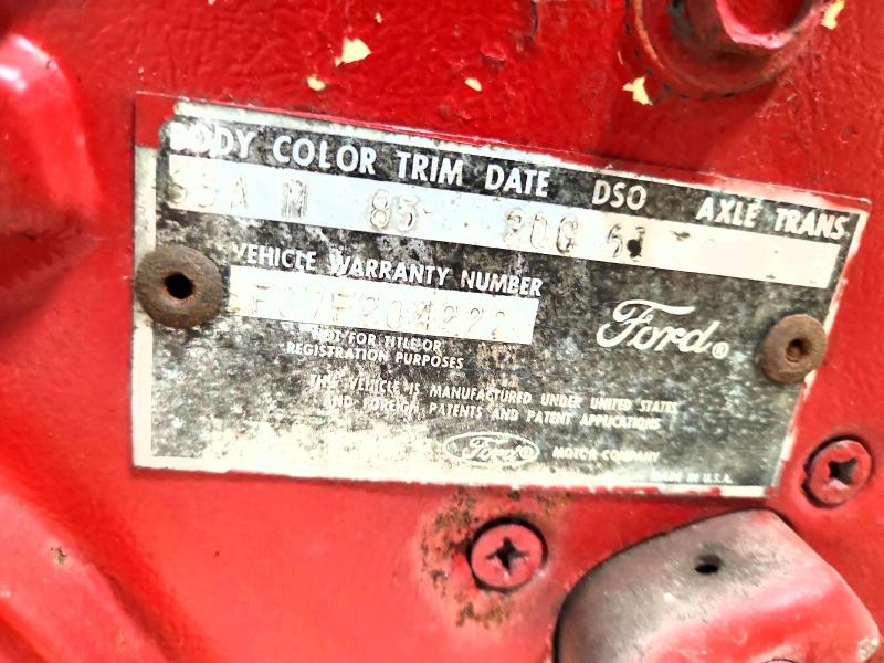 79492235 :رقم المزاد ، F07F204222 vin ، 1965 Ford Mustang مزاد بيع