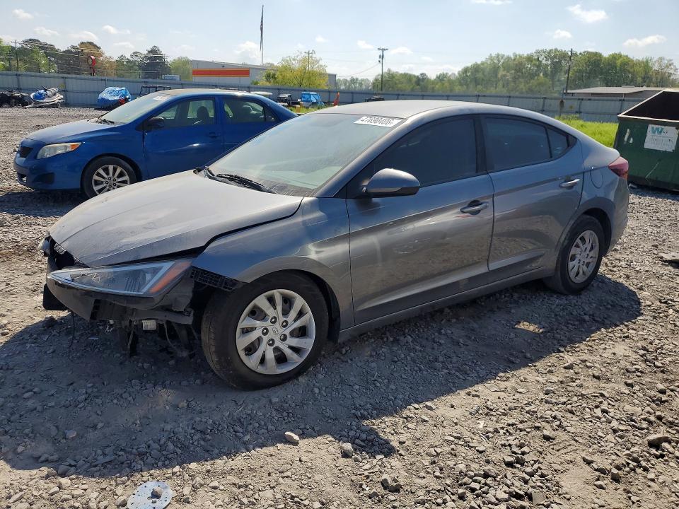 2019 Hyundai Elantra მანქანა იყიდება აუქციონზე, vin: 5NPD74LF3KH456021, აუქციონის ნომერი: 47690406