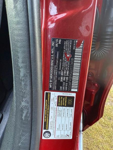 Aukcja sprzedaży 2016 Mercedes-benz C, vin: 55SWF4JB9GU111608, numer aukcji: 48197816