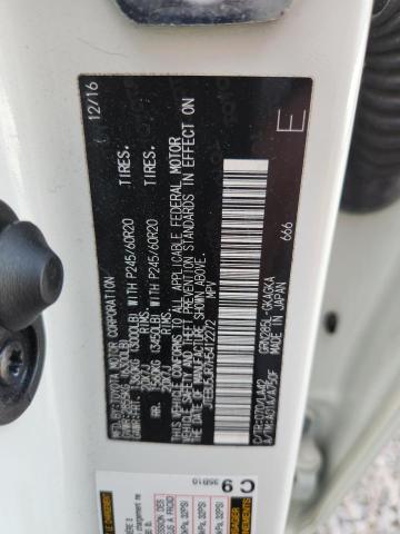 2017 Toyota 4runner მანქანა იყიდება აუქციონზე, vin: JTEBU5JR7H5412272, აუქციონის ნომერი: 46950966