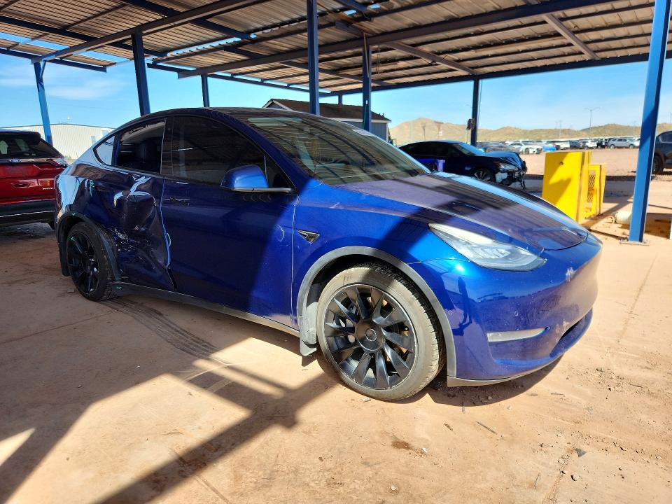 2020 Tesla Model Y მანქანა იყიდება აუქციონზე, vin: 5YJYGDEE8LF014261, აუქციონის ნომერი: 46444216