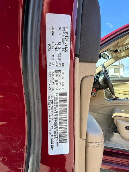 Продажа на аукционе авто 2017 Jeep Grand Cherokee, vin: 1C4RJFCG0HC837437, номер лота: 46425296