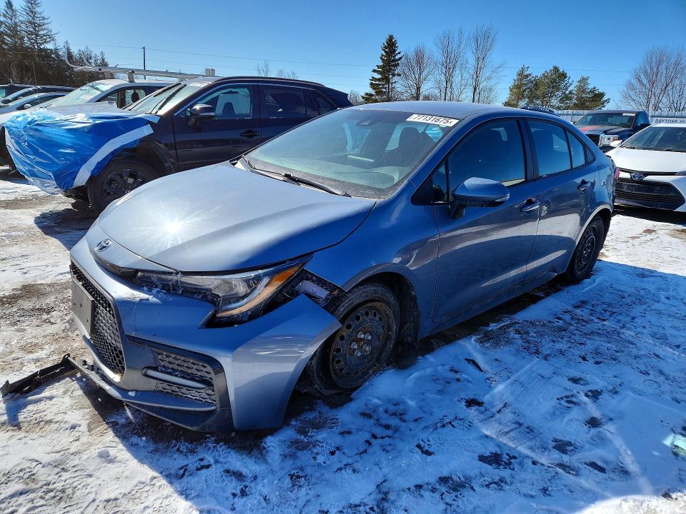 Aukcja sprzedaży 2022 Toyota Corolla, vin: 5YFB4MBE6NP118080, numer aukcji: 77131675