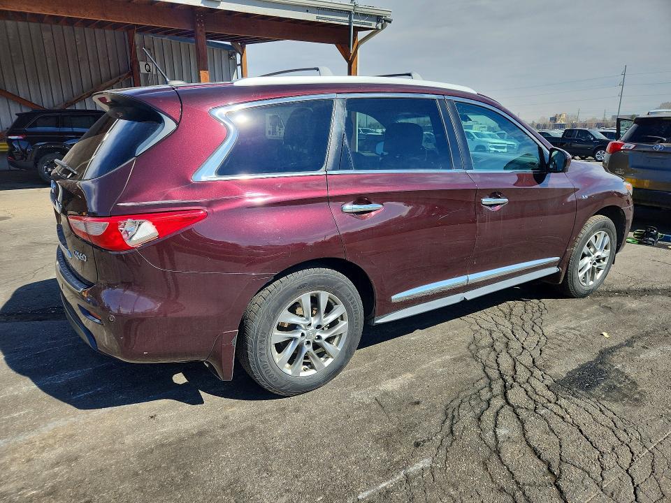 2014 Infiniti Qx60 მანქანა იყიდება აუქციონზე, vin: 5N1AL0MM9EC553658, აუქციონის ნომერი: 45776176
