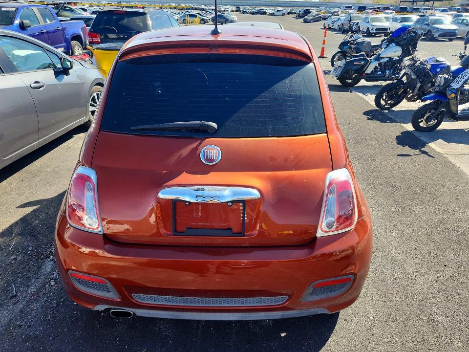 2012 Fiat 500 მანქანა იყიდება აუქციონზე, vin: 3C3CFFBR2CT270496, აუქციონის ნომერი: 46552686