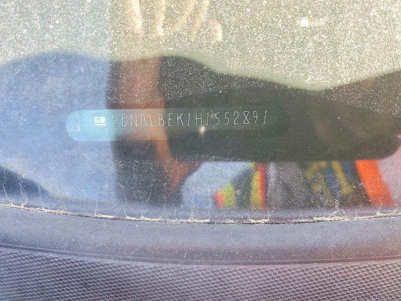 41890876 :رقم المزاد ، 2GNALBEK1H1552891 vin ، 2017 Chevrolet Equinox مزاد بيع