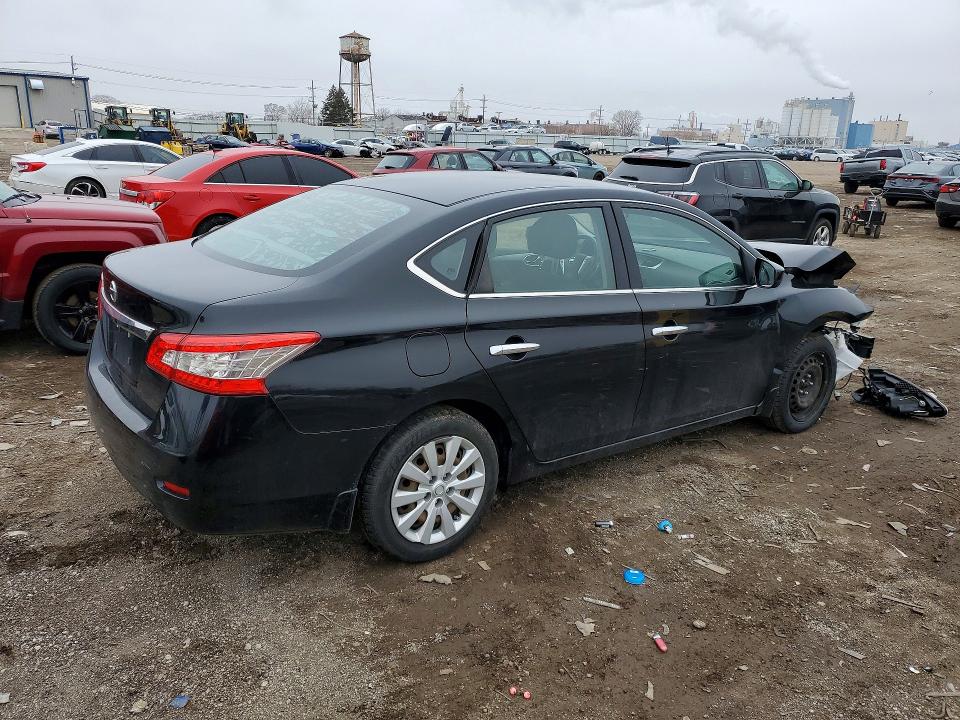 Продаж на аукціоні авто 2015 Nissan Sentra, vin: 3N1AB7AP8FY350366, номер лоту: 45478786
