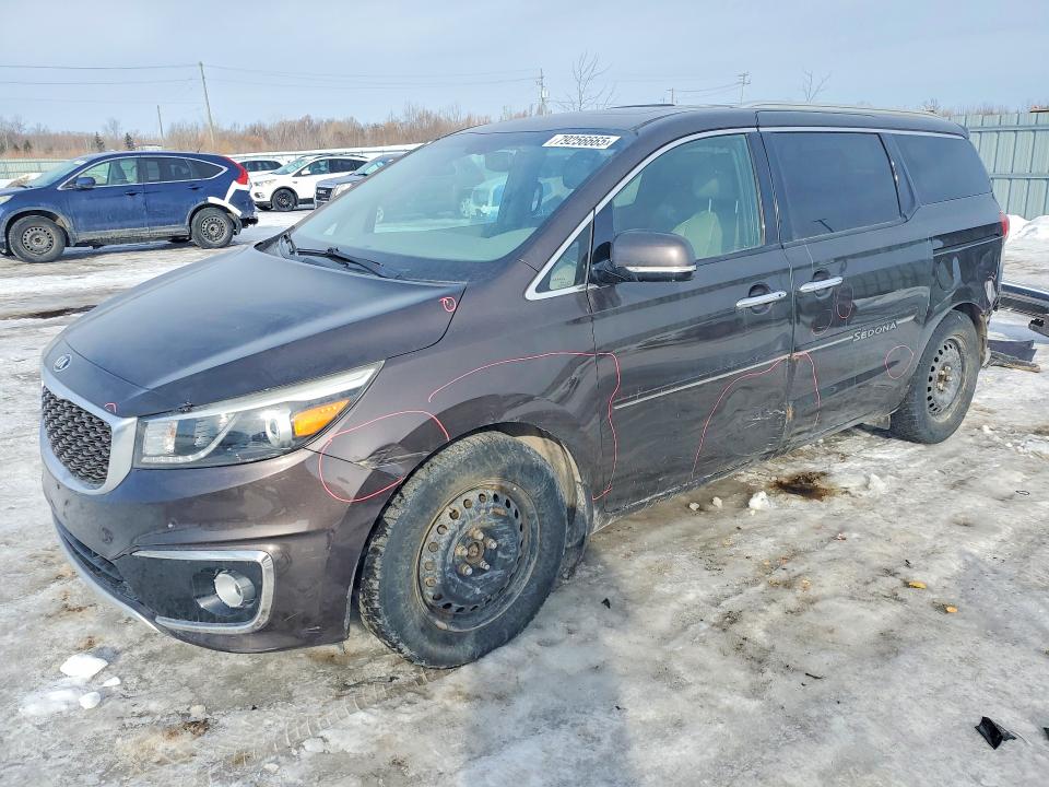 Продажа на аукционе авто 2015 Kia Sedona, vin: KNDME5C12F6063112, номер лота: 79256665