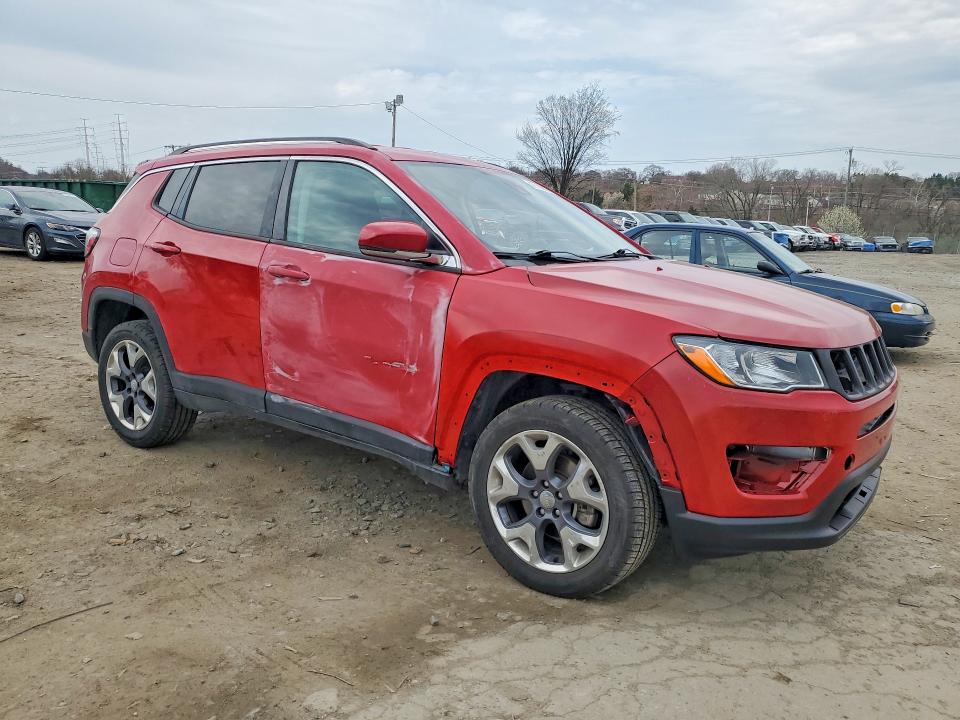 47755016 :رقم المزاد ، 3C4NJDCB4MT572611 vin ، 2021 Jeep Compass مزاد بيع