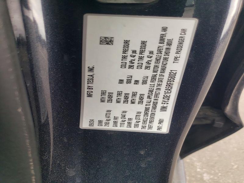 2024 Tesla Model 3 მანქანა იყიდება აუქციონზე, vin: 5YJ3E1EA5RF858021, აუქციონის ნომერი: 47213006