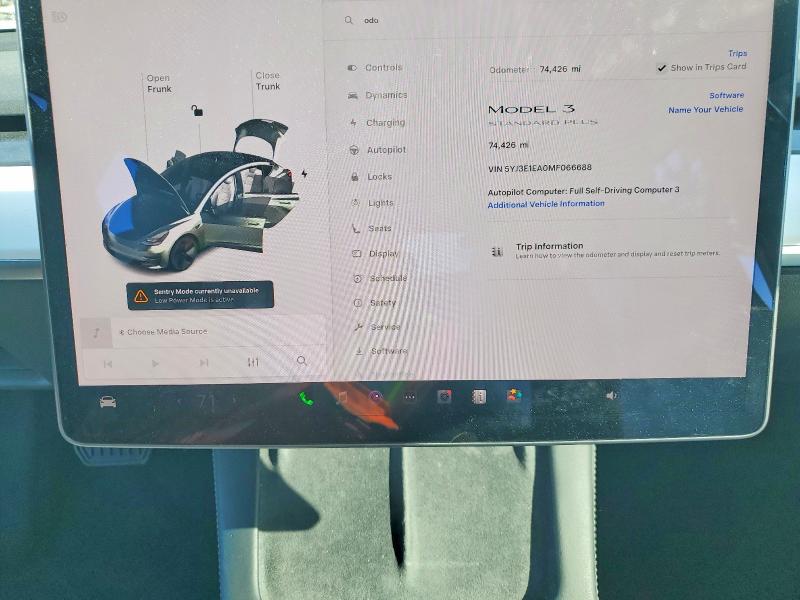 Продаж на аукціоні авто 2021 Tesla Model 3, vin: 5YJ3E1EA0MF066688, номер лоту: 79960165