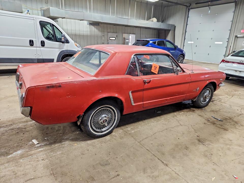 79492235 :رقم المزاد ، F07F204222 vin ، 1965 Ford Mustang مزاد بيع