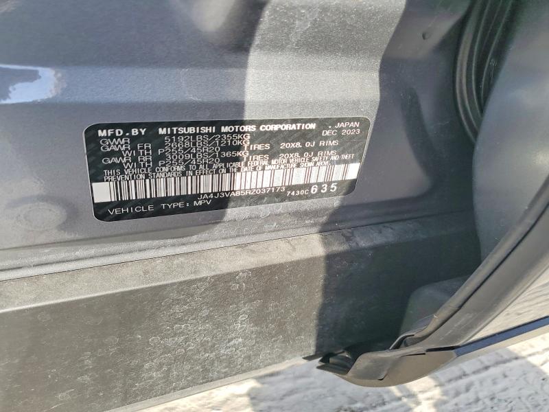 Продаж на аукціоні авто 2024 Mitsubishi Outlander, vin: JA4J3VA85RZ037173, номер лоту: 45866576