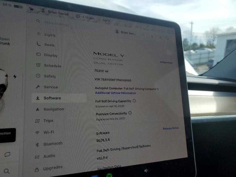 2023 Tesla Model Y მანქანა იყიდება აუქციონზე, vin: 7SAYGDEF7PA048965, აუქციონის ნომერი: 47357536