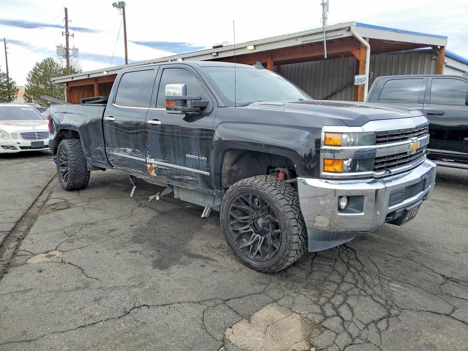 77613995 :رقم المزاد ، 1GC1KWE87FF634802 vin ، 2015 Chevrolet Silverado مزاد بيع