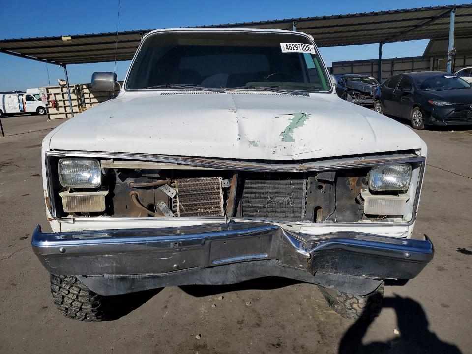 1988 Chevrolet Blazer მანქანა იყიდება აუქციონზე, vin: 1GNEV18K6JF180206, აუქციონის ნომერი: 46297006