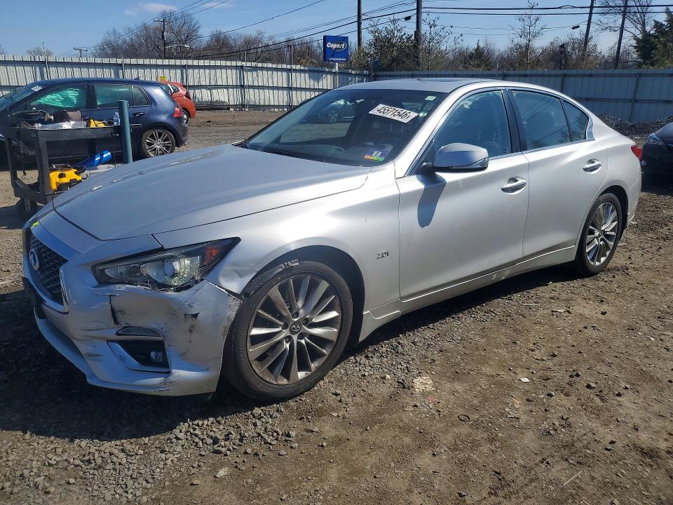 Продажа на аукционе авто 2019 Infiniti Q50, vin: JN1EV7AR4KM551947, номер лота: 45571546