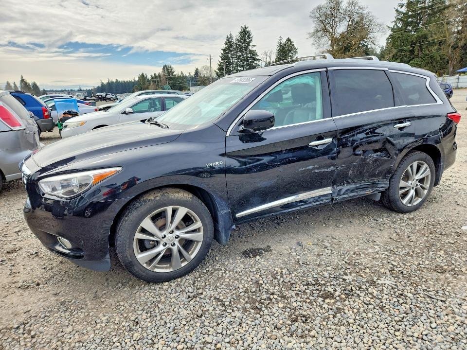 Продаж на аукціоні авто 2014 Infiniti Qx60 Hybrid, vin: 5N1CL0MM4EC519278, номер лоту: 47803396