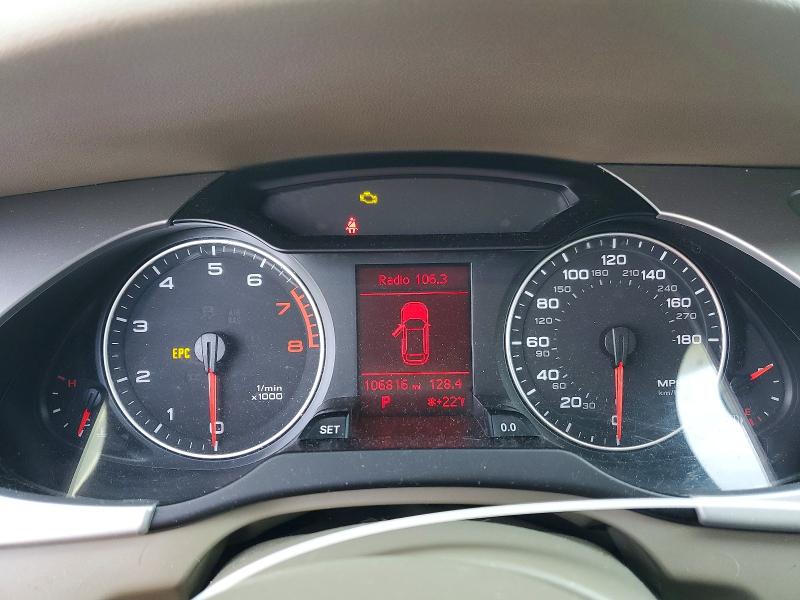 2011 Audi A4 მანქანა იყიდება აუქციონზე, vin: WAUWFAFL6BA085646, აუქციონის ნომერი: 46401296
