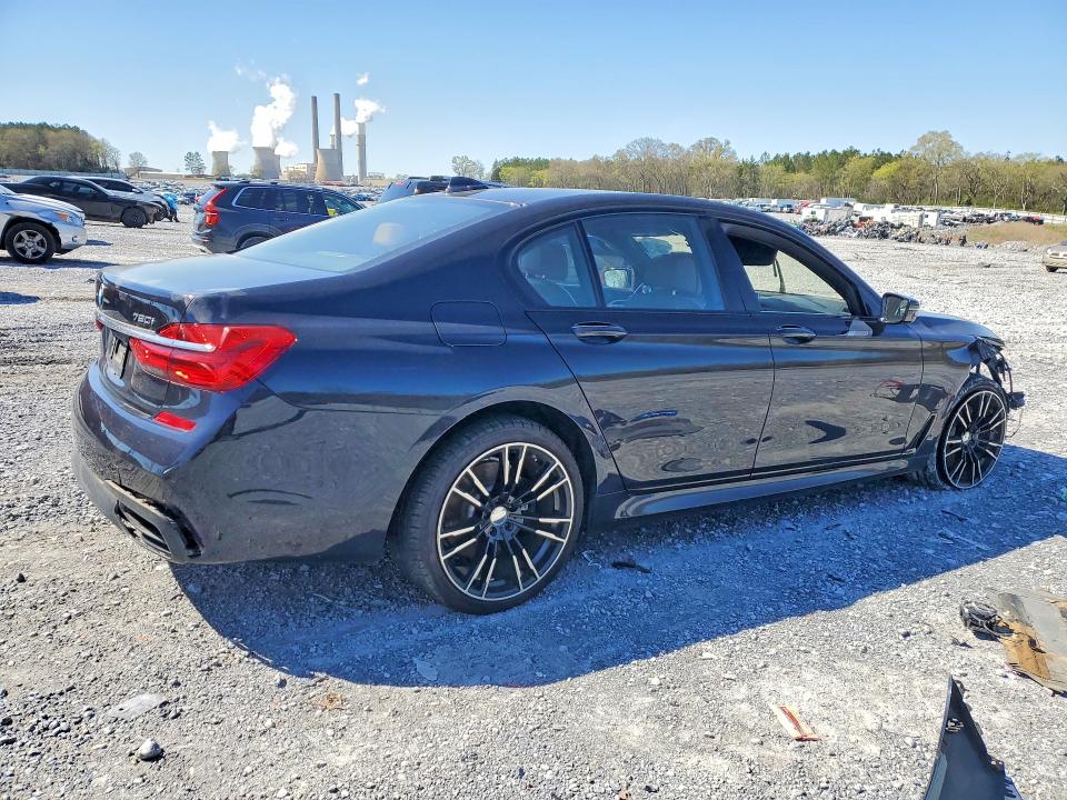 2016 Bmw 750 მანქანა იყიდება აუქციონზე, vin: WBA7B0C54GG526890, აუქციონის ნომერი: 46558106