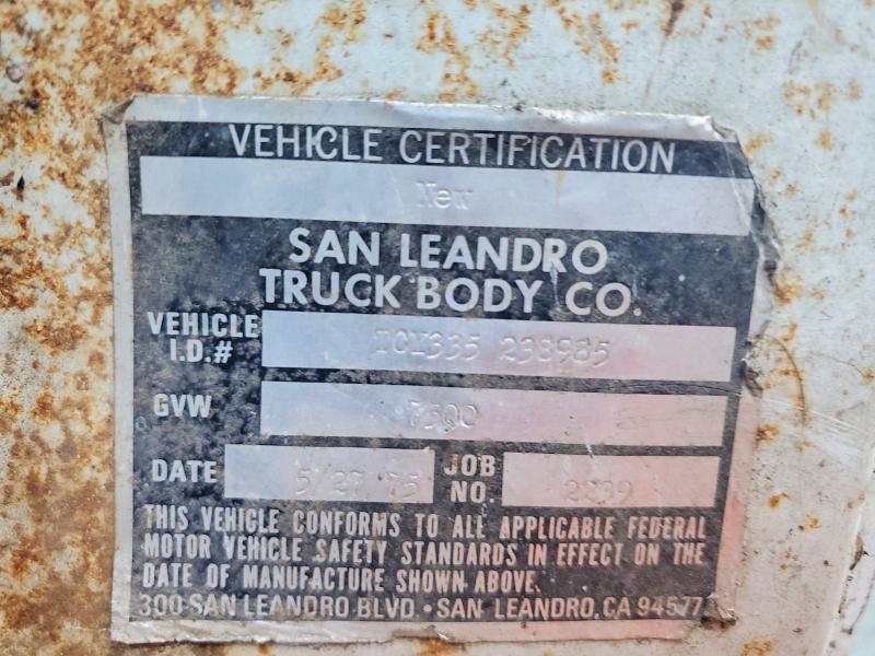 Продажа на аукционе авто 1975 Gmc C/k 1500 Series, vin: TCY335Z508985, номер лота: 45562836
