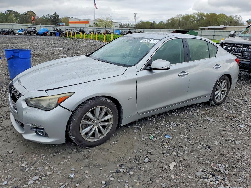 Продажа на аукционе авто 2014 Infiniti Q50, vin: JN1BV7AP4EM671320, номер лота: 45536156