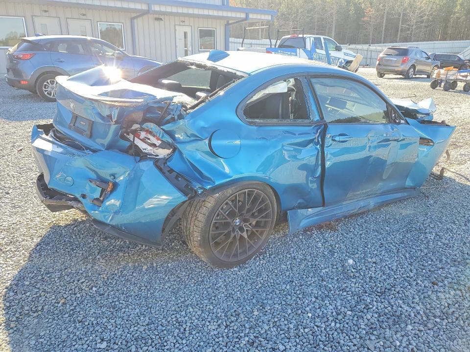 46554356 :رقم المزاد ، WBS2U7C02L7E59734 vin ، 2020 Bmw M2 مزاد بيع