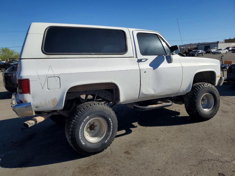 1988 Chevrolet Blazer მანქანა იყიდება აუქციონზე, vin: 1GNEV18K6JF180206, აუქციონის ნომერი: 46297006