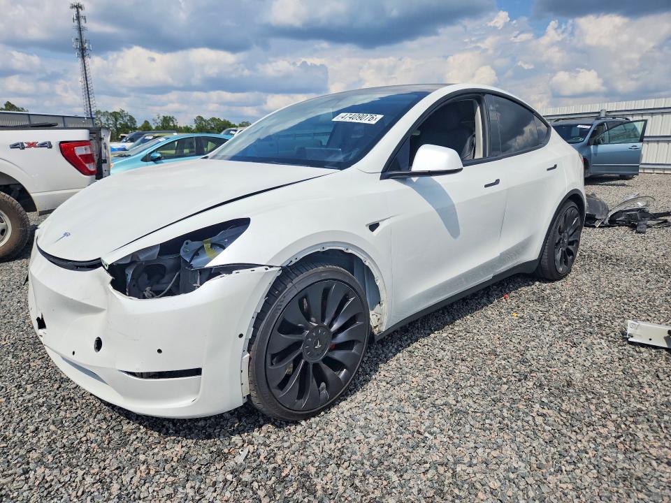 Продажа на аукционе авто 2022 Tesla Model Y, vin: 7SAYGDEF2NF502457, номер лота: 47409076