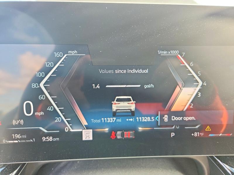 41776996 :رقم المزاد ، WBX73EF07S5077418 vin ، 2025 Bmw X1 مزاد بيع