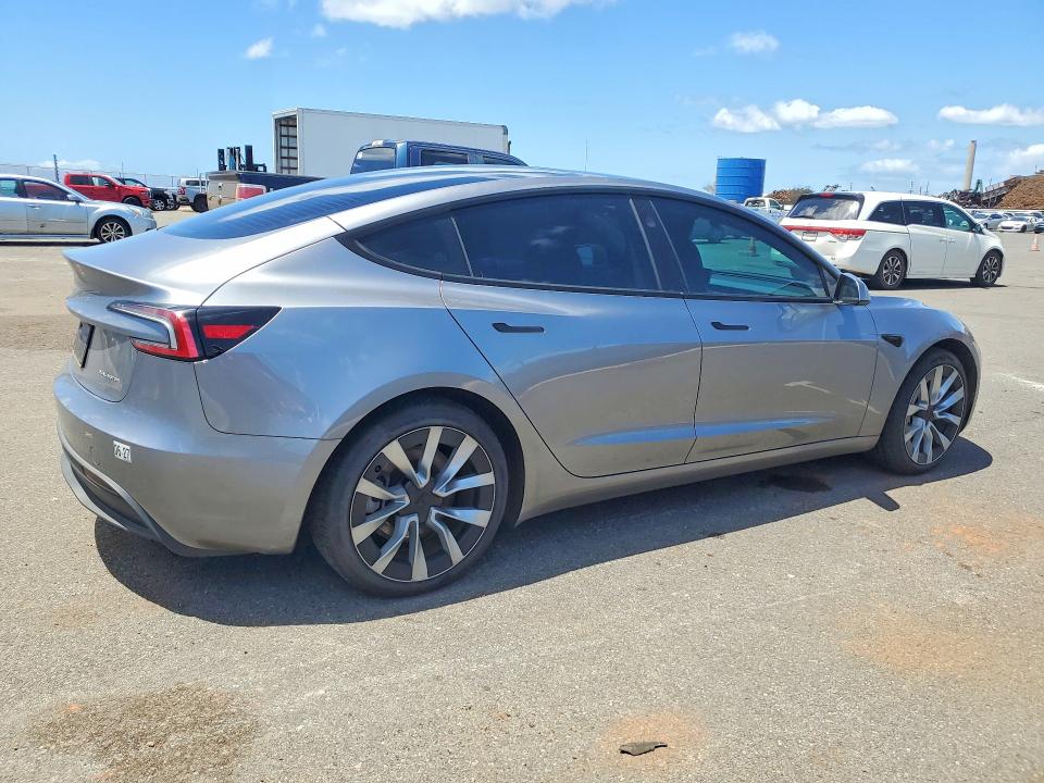 Продаж на аукціоні авто 2025 Tesla Model 3, vin: 5YJ3E1EB0SF996757, номер лоту: 47991576