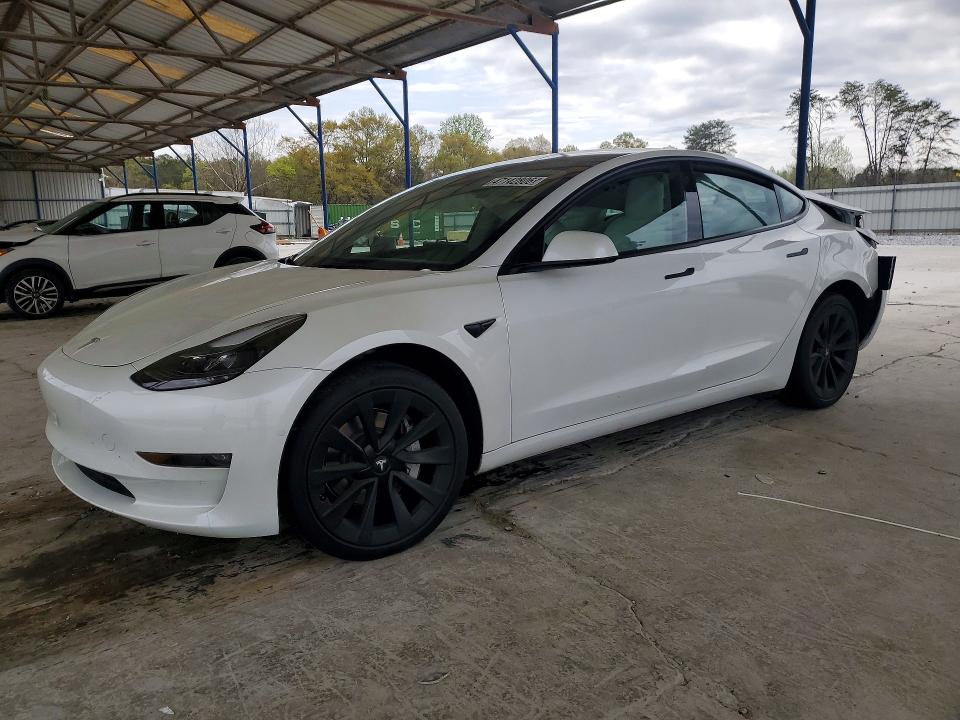 Продажа на аукционе авто 2022 Tesla Model 3, vin: 5YJ3E1EB8NF269015, номер лота: 47142806