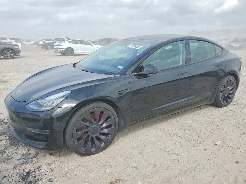 41833366 :رقم المزاد ، 5YJ3E1EC7MF849833 vin ، 2021 Tesla Model 3 مزاد بيع