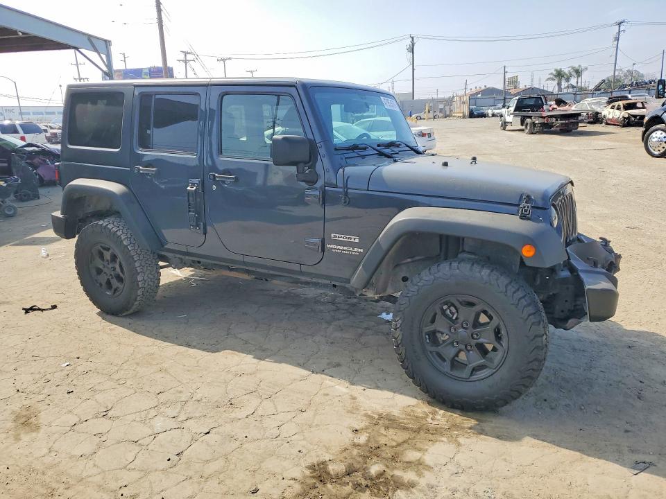 2017 Jeep Wrangler Unlimited მანქანა იყიდება აუქციონზე, vin: 1C4BJWDGXHL547108, აუქციონის ნომერი: 47953576